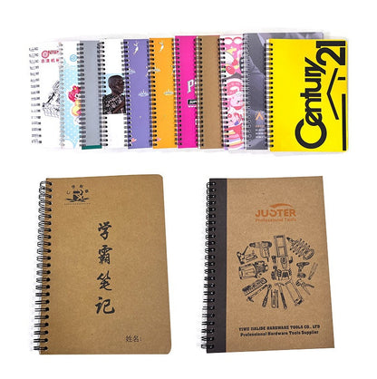 【客製筆記本】線圈牛皮筆記本 | 客製化工商日誌